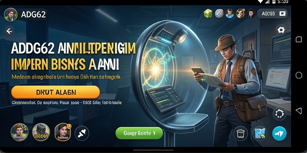 Tampilan menarik dari gameplay ADG62 yang penuh strategi Tycoon.