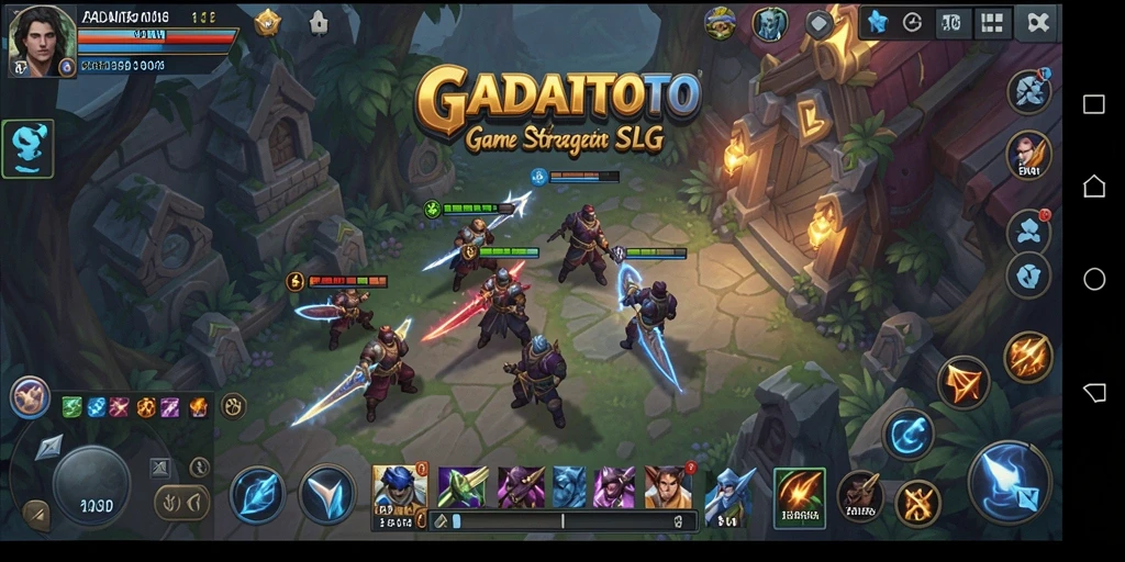 Tampilan screenshot gameplay <strong>GADAITOTO</strong> yang mendebarkan dengan aksi pertempuran strategi.