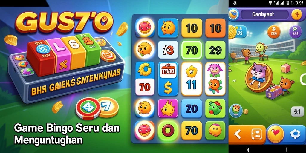 Tampilan gameplay GUS77 yang menegangkan dan seru saat bermain Bingo.