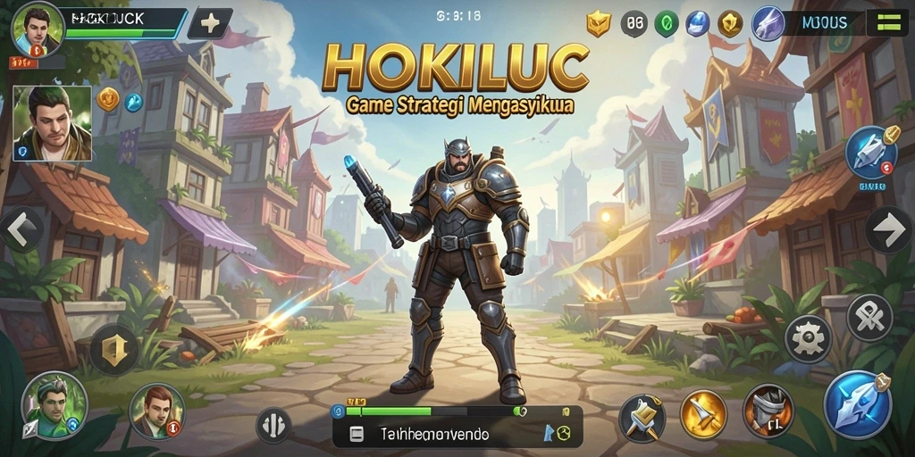 Tangkapan layar gameplay HOKILUCK yang mendebarkan dan penuh strategi.