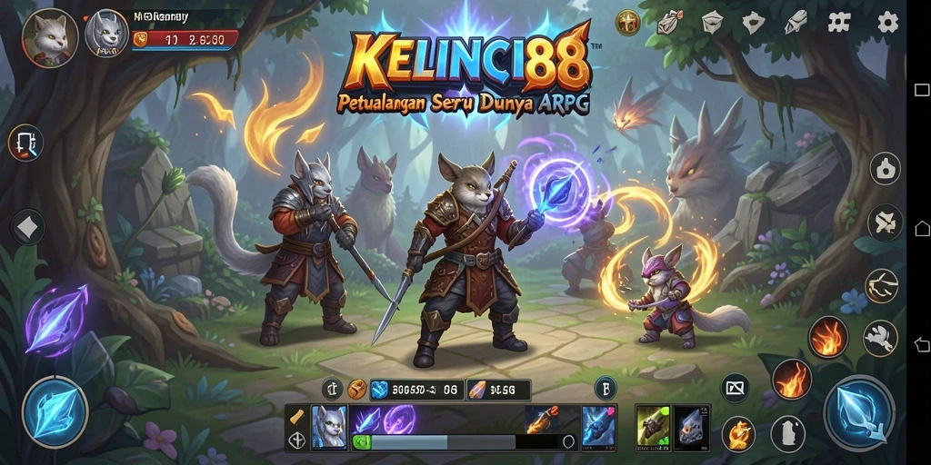 Tampilan gameplay KELINCI88 yang menegangkan dan penuh aksi.