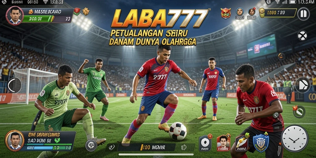 Tampilan seru gameplay LABA777 saat kompetisi olahraga.