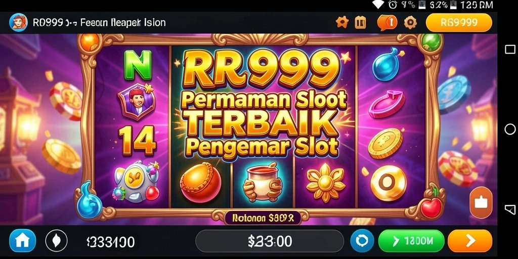 Gameplay slot yang memukau dan penuh warna di RR999.