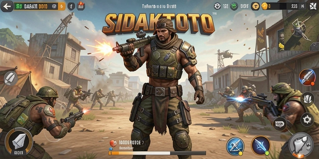 Gameplay seru dan menegangkan saat bertempur di arena SIDAKTOTO.