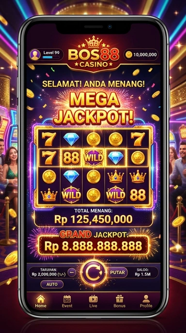 Proses unduh yang mudah dan cepat di aplikasi bos88.